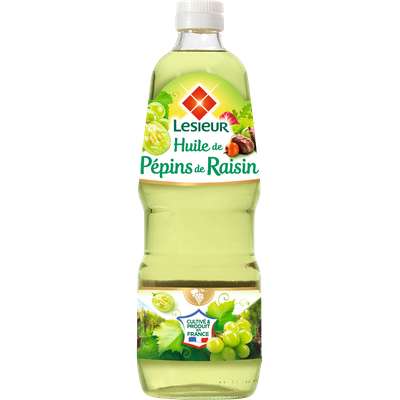 Huile de pépins de raisin, Lesieur (1 L)