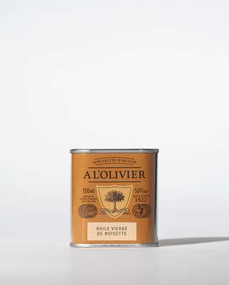 Huile vierge de noisette, A l'Olivier (15 cl)