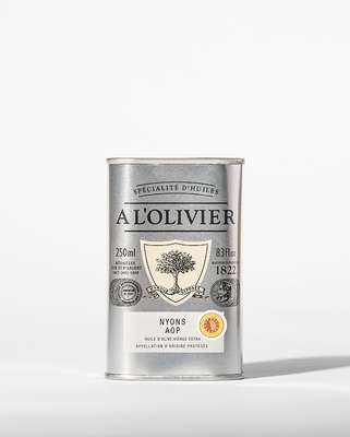 Huile d'olive vierge Extra de Nyons AOP, A l'Olivier (25 cl)
