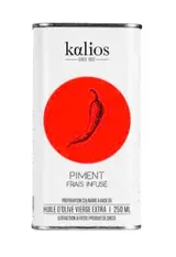 Huile d'olive infusée au piment, Kalios (25 cl)