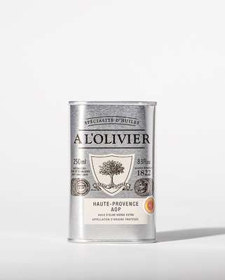 Huile d'olive vierge Extra de Haute Provence AOP, A L'Olivier (25 cl)