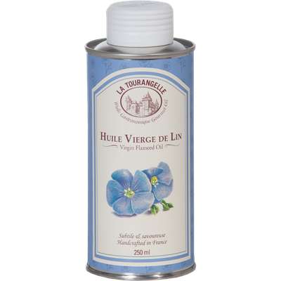 Huile vierge de lin, La Tourangelle (25 cl)