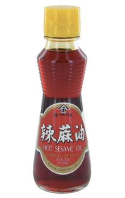 Huile de sésame pimentée , Kadoya (16.3 cl)