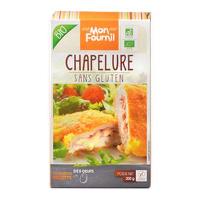 Chapelure sans gluten BIO, Mon Fournil (200 g)