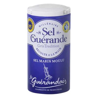 Sel marin moulu de tradition Guérande, Le Guérandais (125 g)