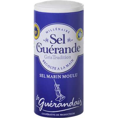 Sel marin moulu de tradition Guérande, Le Guérandais (250 g)