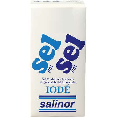 Sel fin iodé, Salinor (1 kg)