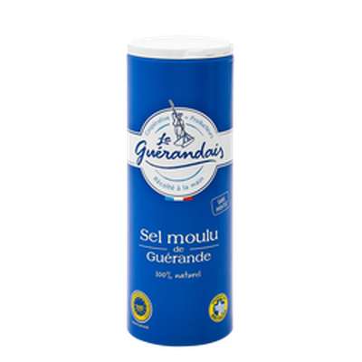Sel moulu de tradition boite verseuse, Le Guérandais (350 g)