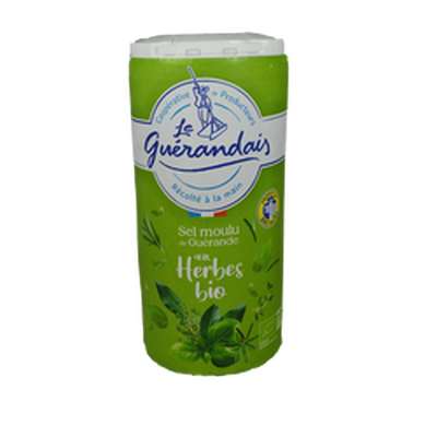 Sel fin de Guérande aux herbes BIO, Le Guérandais (250 g)