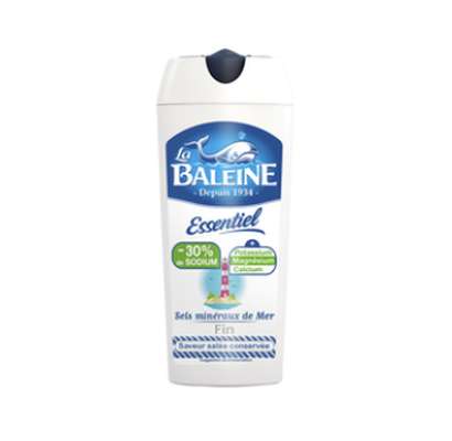Sel fin essentiel 30% de sodium en moins, La Baleine (125 g)