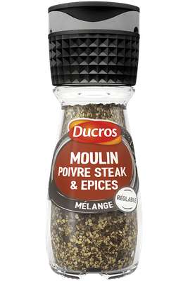 Moulin poivre pour steak, Ducros (35 g)