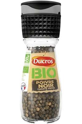 Moulin poivre noir BIO, Ducros (30 g)