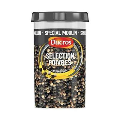 Mélange de poivre spécial moulin, Ducros (100 g)