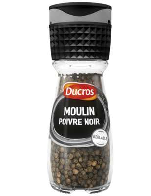 Moulin poivre noir, Ducros (35 g)