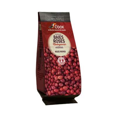 Baies roses entières en éco recharge BIO, Cook (20 g)