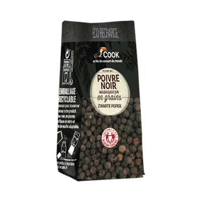 Poivre noir en grain BIO, Cook (50 g)