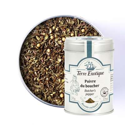 Poivre du boucher, Terre Exotique (55 g)