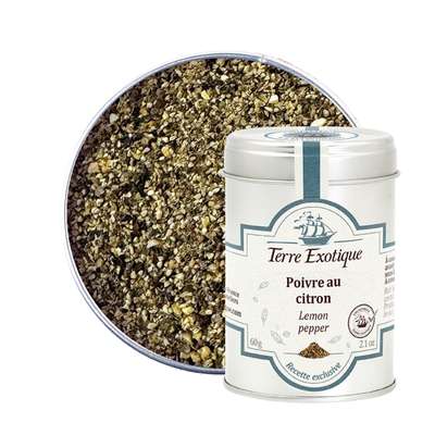 Poivre au citron, Terre Exotique (60 g)