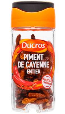 Piment de Cayenne entier, Ducros (11 g)