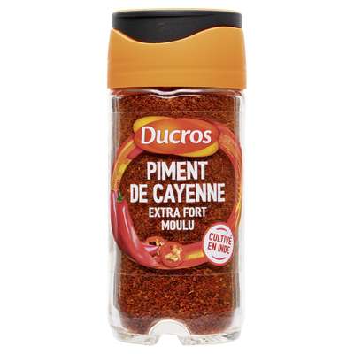 Piment de Cayenne extra fort en poudre, Ducros (38 g)