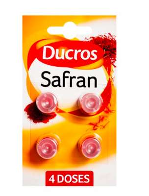 Safran en poudre, Ducros (4 dosettes de 0.1 g)