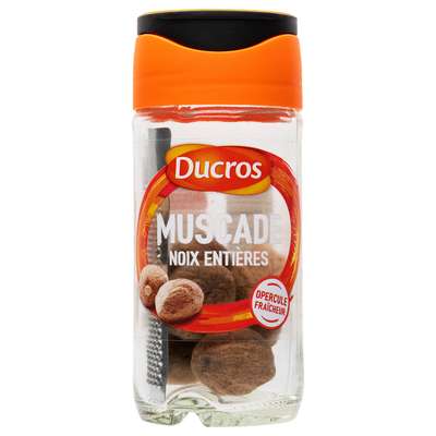 Noix de muscade entière avec râpe, Ducros (18 g)