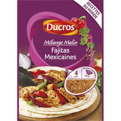 Mélange fajitas Mexicaines, Ducros (20 g)