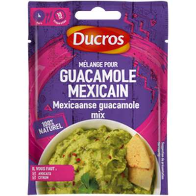 Mélange d'épices pour guacamole mexicain, Ducros (20 g)