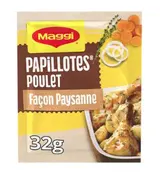 Assaisonnement pour papillotte de poulet façon Paysanne, Maggi (32 g)