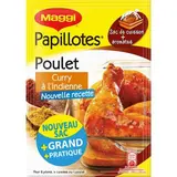 Assaisonnement pour papillottes de poulet au curry, Maggi (30 g)