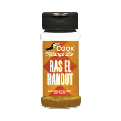 Ras el hanout (mélange cuisine orientale) BIO, Cook (35 g)