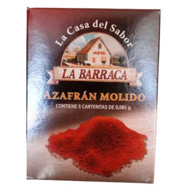 Safran moulu, La Barraca (5 x 0,085 g)