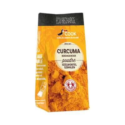 Curcuma en poudre - éco recharge 35g BIO, Cook (35 g)