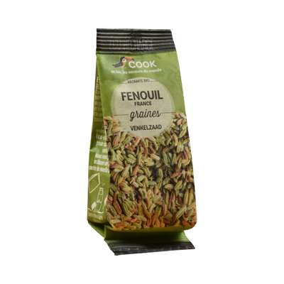 Fenouil graine - éco recharge BIO, Cook (30 g)
