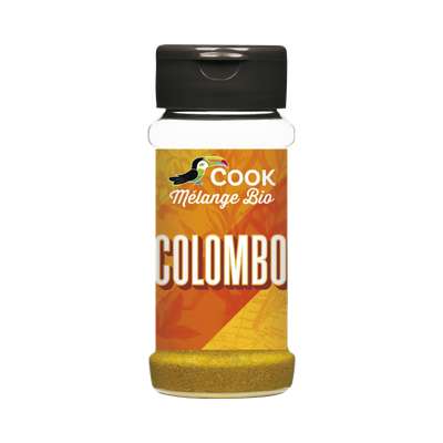 Mélange colombo poudre BIO, Cook (35 g)