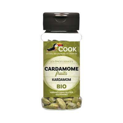 Cardamome fruit graine Biopartenaire, BIO Cook (25 g)