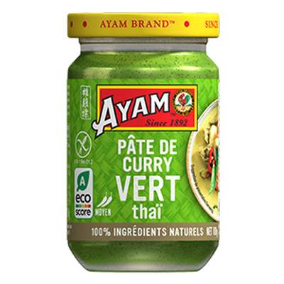 Pâte de curry vert, AYAM (100 g)