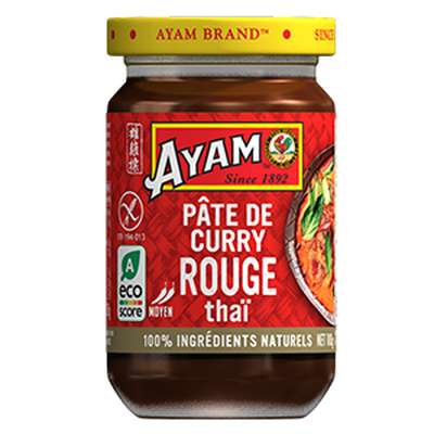 Pâte de curry rouge, AYAM (100 g)