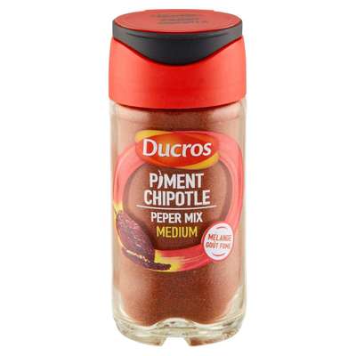 Piment chipotle medium, Ducros (46 g)