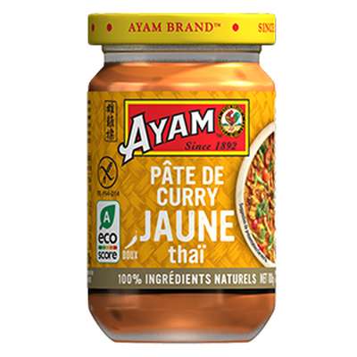 Pâte de curry jaune, AYAM (100 g)