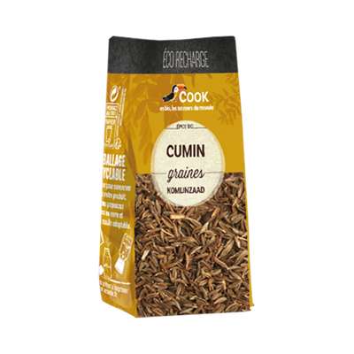Cumin en graines - éco recharge BIO, Cook (40 g)