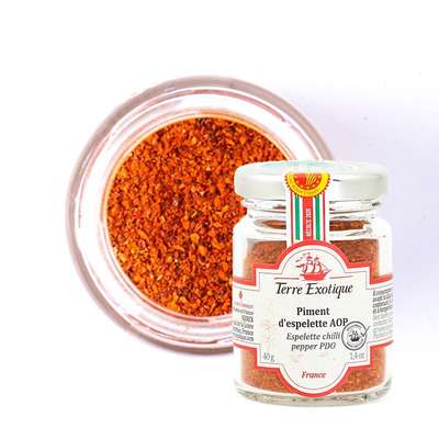 Piment d'Espelette AOP, Terre Exotique (40 g)