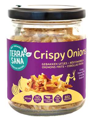 Oignons frits BIO, Terrasana (75 g)