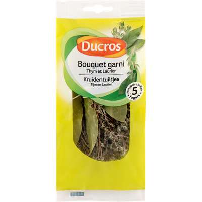 Bouquet garni thym et laurier, Ducros (x 5 fagots, 17 g)