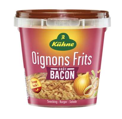 Oignons frits goût bacon, Kuhne  (100 g)