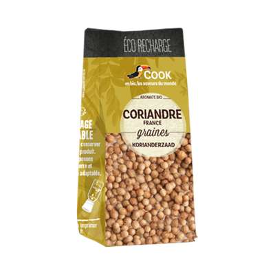 Coriandre en graines - éco recharge BIO, Cook (30 g)