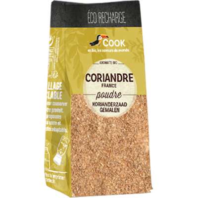 Coriandre en poudre - éco recharge BIO, Cook (30 g)
