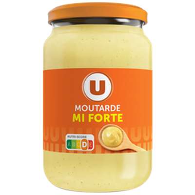 Moutarde mi-forte, U (350 g)