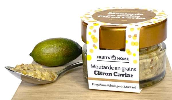 Moutarde en grain citron caviar , Fruits at Home (50 g)