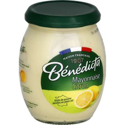Mayonnaise citron, Bénédicta (255 g)